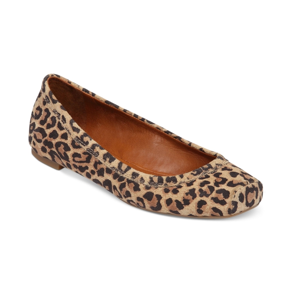 Cheetah print flats